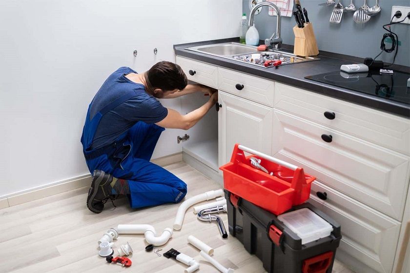 home 14 clogged drain cleaning service by Kenosha plumber